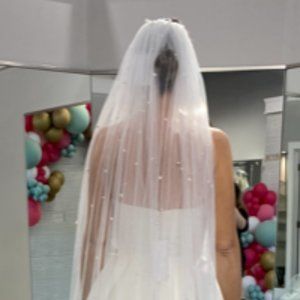 Pearl Cathedral Veil